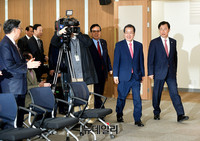 [포토] 재향경우회 방문한 홍준표