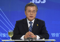 [포토] 발언하는 문재인 더불어민주당 대선후보