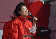 [포토] 자유한국당 홍준표 따라나선 이은재