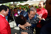 [포토] 경남 거제 찾은 홍준표