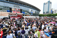 [포토] 부산역서 선거운동 마지막날 유세 시작한 홍준표