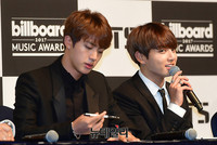 [포토] 소감밝히는 방탄소년단 정국