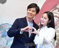 [포토] 7일의왕비서 호흡 맞춘 연우진-박민영