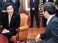 [포토] 정세균 국회의장 예방한 이낙연 국무총리