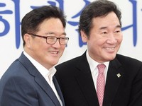 [포토] 우원식 원내대표 찾은 이낙연 총리