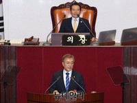 [포토] 시정연설 하는 문재인 대통령