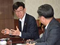 [포토] 경제현안간담회, 발언하는 김상조