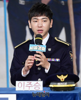 [포토] 경찰로 예능 도전하는 배우 이주승