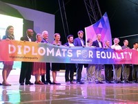 [포토] 동성애 지지하는 15개국 주한대사관