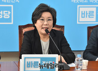 [포토] 발언하는 바른정당 이혜훈 대표