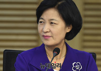 [포토] 신고리 원전 공론화 토론회 참석한 추미애 대표