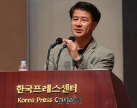 [포토] 북한인권 학술회의, 환영사하는 임석준 회장