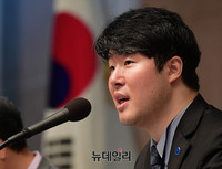 [포토] 북한인권 학술회의, 주제발표하는 양일국 대변인