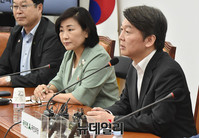 [포토] 모두발언 하는 국민의당 안철수 대표