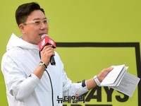 [포토] 로드레이스 사회 맡은 이상민