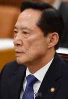 [포토] 국방위 전체회의 자리한 송영무 장관