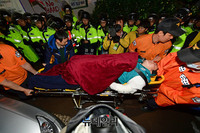 [포토] 실려가는 사드배치반대 집회 참가자