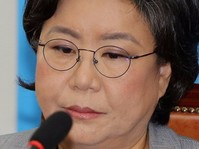 [포토] 어두운 표정의 이혜훈 바른정당 대표