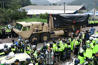 [포토] 성주기지로 향하는 사드발사대