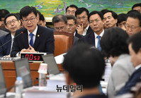 [포토] 정무위 출석한 김상조 공정거래 위원장