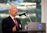 [포토] 이승만접집 발간위원회 창립, 축사하는 정성구 박사