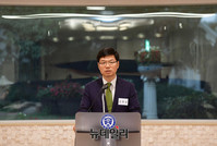 [포토] 경과보고하는 김명섭 이승만연구원장