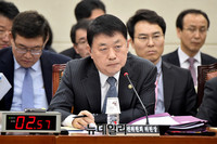[포토] 국감 참석한 김용환 원자력안전위원회 위원장