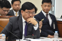 [포토] 국정감사 참석한 서병조 한국정보화진흥원장