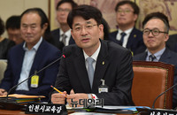 [포토] 국정감사 출석한  박융수 인천시교육감 권한대행