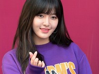 [포토] 찬미, 깜찍한 하트