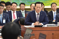 [포토] 국감 출석한 김도진 중소기업은행장