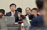 [포토] 의원들의 질문에 답하는 김상준 한국투자공사 사장 직무대행