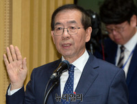 [포토] 국토위 국감, 선서하는 박원순