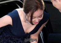 [포토] 김아중, 아찔한 드레스