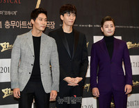 [포토] 뮤지컬 '모래시계'서 태수 역 맡은 '김우형-신성록-한지상'