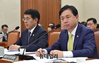 [포토] 국정감사 출석한 김영춘 해양수산부 장관