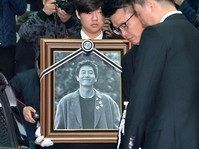 [포토] 故 김주혁 발인, 영정사진 속 마지막 미소