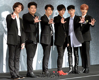 [포토] 슈퍼주니어, 최시원 빼고 6인조 컴백