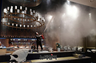 [포토] 그랜드오픈 앞둔 강남 웨딩홀서 불...초기진압