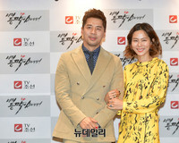 [포토] 영화감독과 배우로 일일극서 만난 권오중-김나영