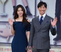 [포토] 드라마로 호흡 맞추는 황승언-강기영