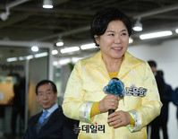 [포토] 업무협약식 참석한 조은희 서초구청장