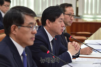 [포토] 질문에 답변하는 김영춘 해양수산부 장관