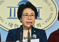 [포토] 인천시장 출마선언 하는 홍미영 인천 부평구청장