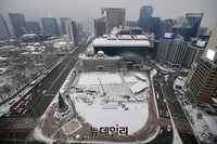 [포토] 서울과 경기 일부...올 첫 대설주의보 발령