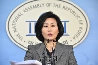 [포토] 당무감사 관련 기자회견 갖는 김희정 전 의원