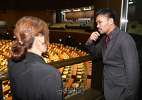 [포토] 국회 참관하는 파퀴아오 필리핀 상원의원