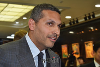 [포토] 국회 떠나는 칼둔 칼리파 알 무바라크 행정청장