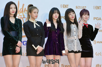 [포토] 레드벨벳 "골든디스크 왔어요"