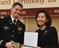 [포토] 기념사진 촬영하는  美 의무항공대